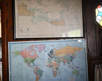 Large wall Maps 