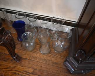 Glass vases