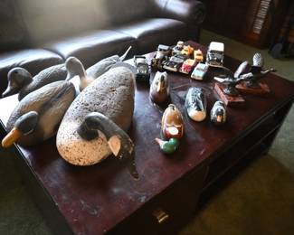 Decoy duck (some plastic) 