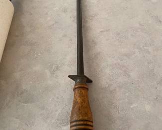 Vintage knife sharpening tool
