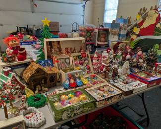 Vintage Christmas ornaments 