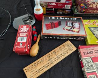 Cribbage, backgammon,  etc 