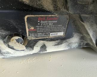 Belt sander