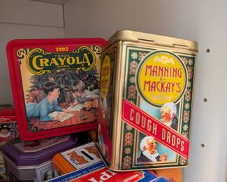 Crayola and other tins
