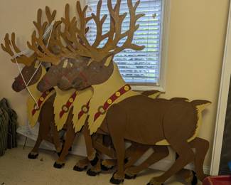 Reindeer cutouts