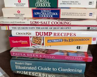 Gardening and Cook Books