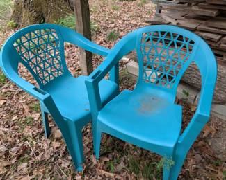 Plastic chairs 
