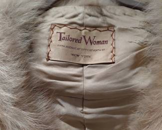 Tailored Women Mink shoulder  shawl 