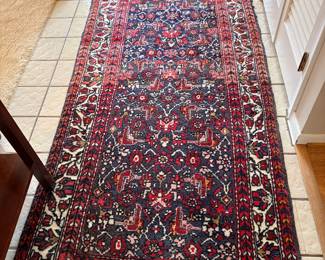 100% wool - runner - hand-made 