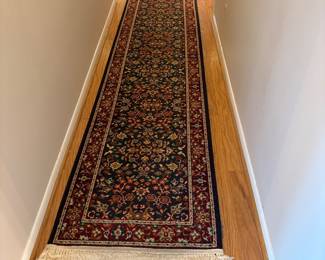 100% wool area rug - 16 feet long runner
