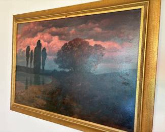 Acrylic painting - framed 