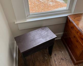 Antique foot stool 