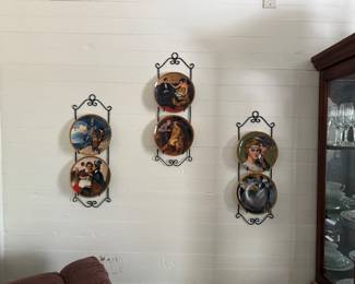 Norman Rockwell plates