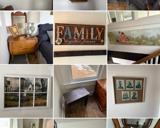 Art, prints, barn scenes, rustic 