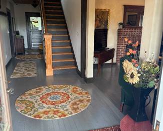 Area rugs! 