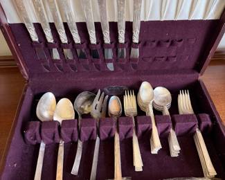 Silverplate flatware