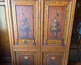 Beautiful antique armoire very unique 