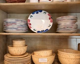 So many dishes and china!