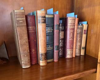 Stunning collection of antique books 