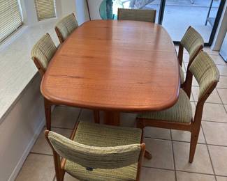 Gudme dining table and chairs Danish furniture high end