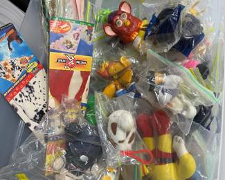 Old toys from Fast Food, Barbie kite,