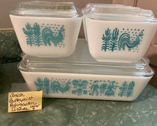 Amish Butterprint Refrigerator Dishes