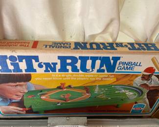 Vintage Hit ‘n Run pinball game