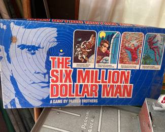 The Six Million Dollar Man vintage game