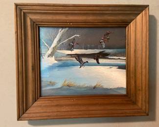 Vintage Metal etching