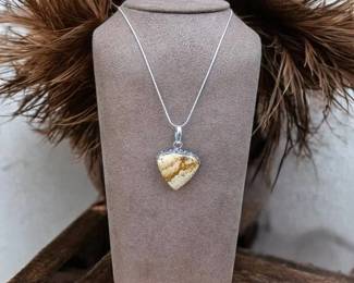 Picture Jasper Necklace  Tested