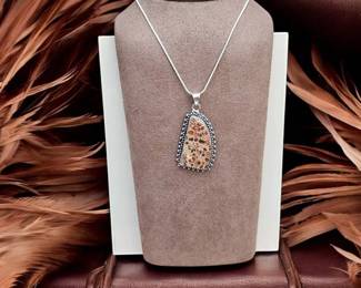 Asteroid Jasper Necklace  Tested