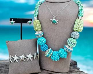 Ocean Inspired Jewelry Set
