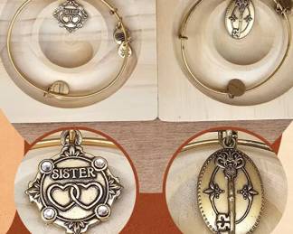 Alex And Ani  Sister  Key To Life Bracelets