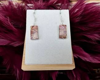 Asteroid Jasper Earrings  Tested