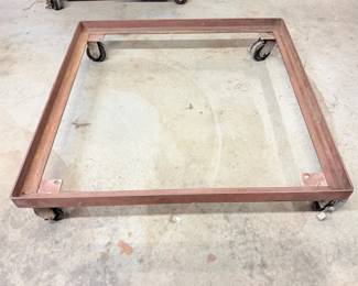 48 IndustrialCustomMetalFrameonWheels