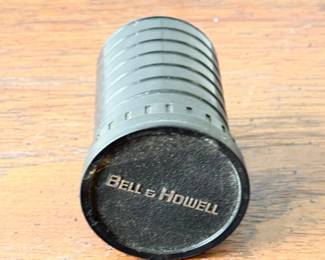 107 VintageBellHowellLuminaOpticalSysProjectorLenswCapMovies