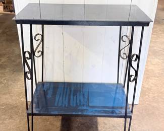 100 WroughtIronSideTable