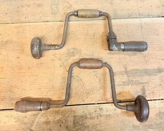 121 AntiqueRatchetingBitBraces