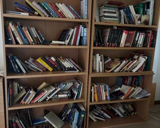 BOOKS AND BOOKCASES