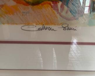 SIGNATURE OF ARTIST ON PREVIOUS ARTWORK