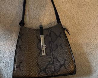 SNAKESKIN HANDBAG