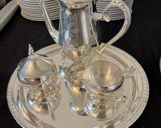 SILVER TEA SET