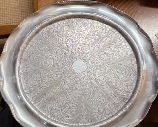 F.B. Rogers Silver Company Silver Plated Serving Tray