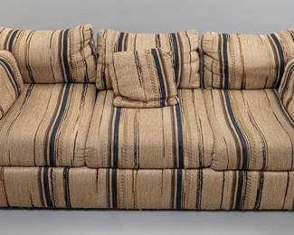 The Dagel Company Striped Sofa