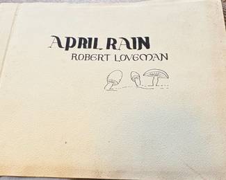 April Rain by Robert Loveman Book