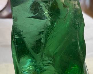 Large Green Andara Crystal Chunk