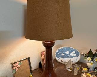 Mid-Century Modern Ceramic Table Lamp