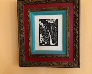 Woodblock Print (Local Artist)