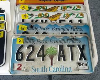 License plates 