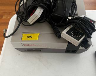 Vintage Nintendo with controllers mint condition $100